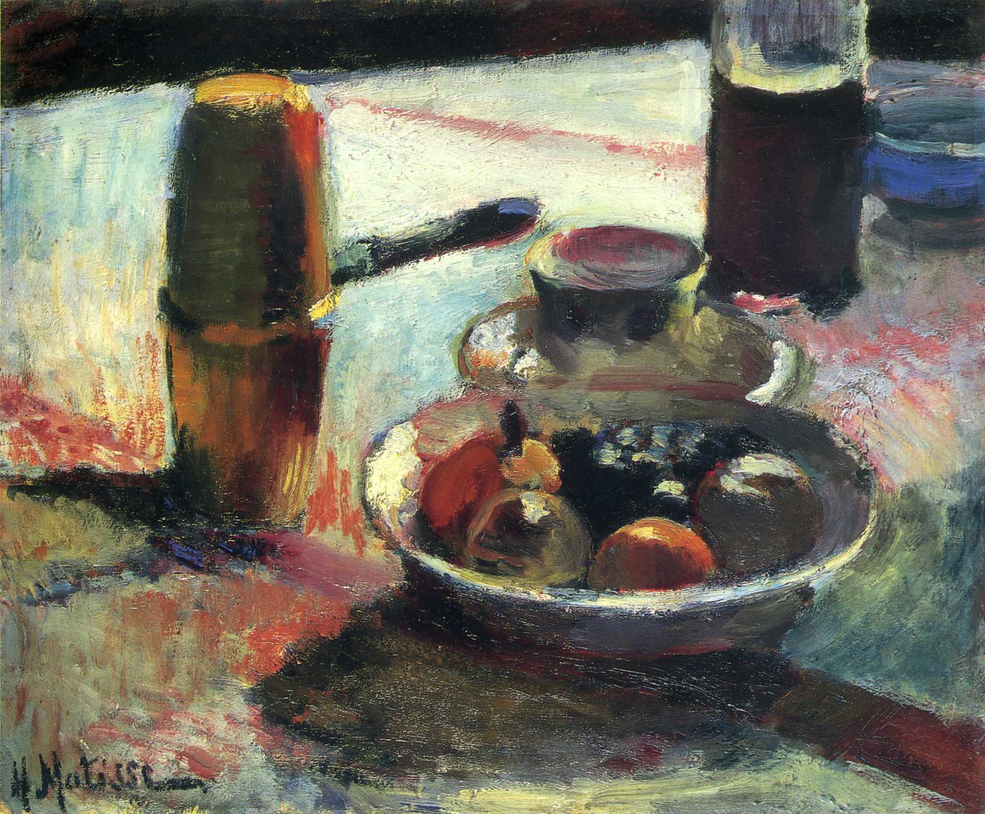 Henri Matisse - Fruit and Coffee-Pot 1898
